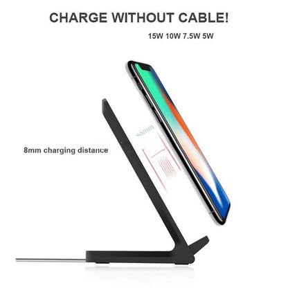 Qi Fast Wireless Charger Charging Stand