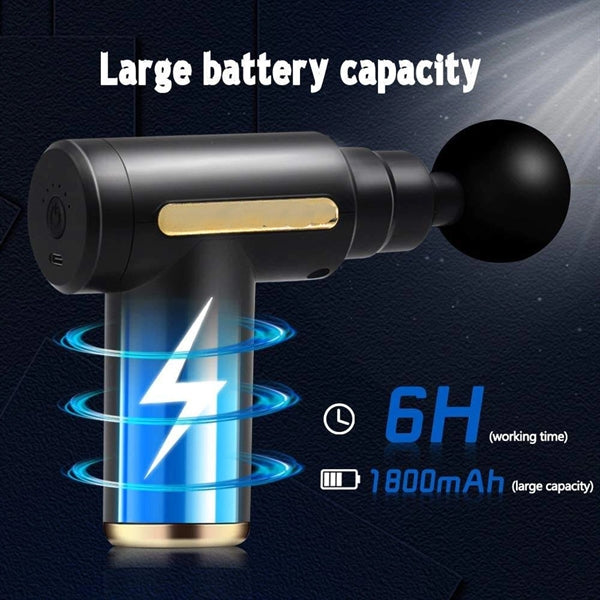 Mini massager gun with carry bag
