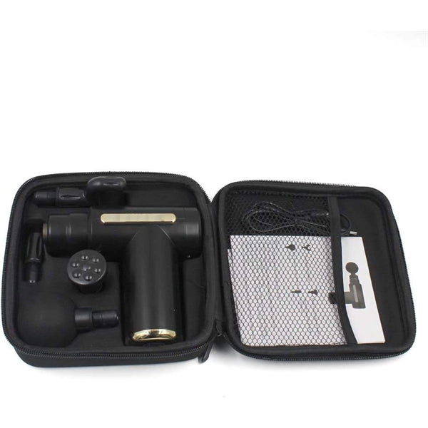 Mini massager gun with carry bag