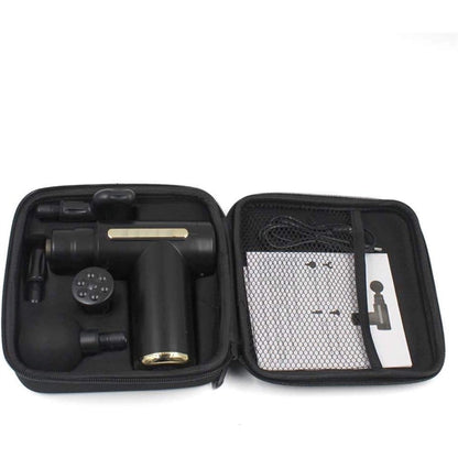 Mini massager gun with carry bag