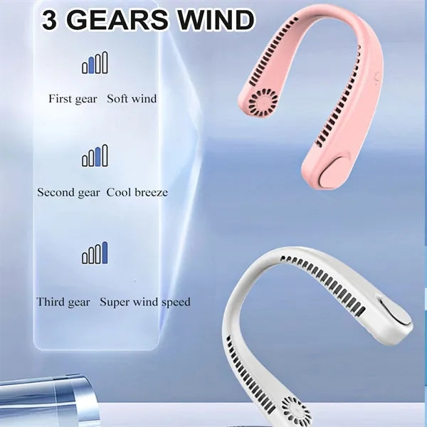 Portable Bladeless Mini Fan Neckband