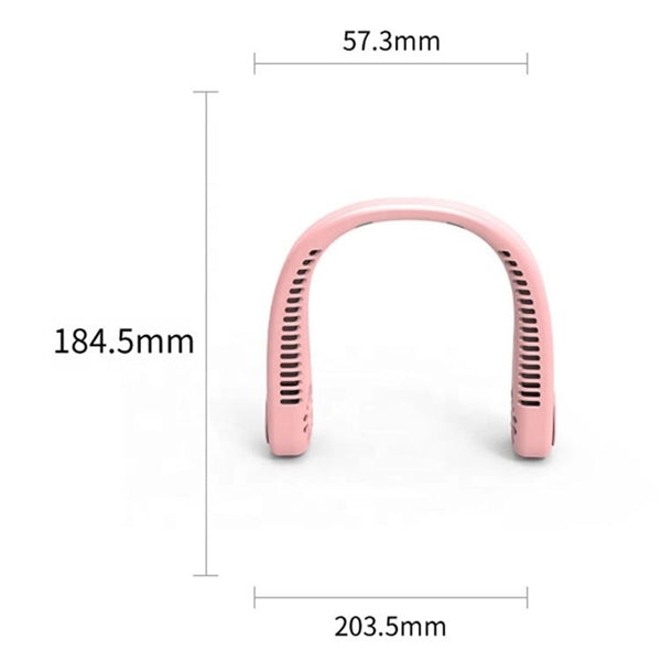 Portable Bladeless Mini Fan Neckband
