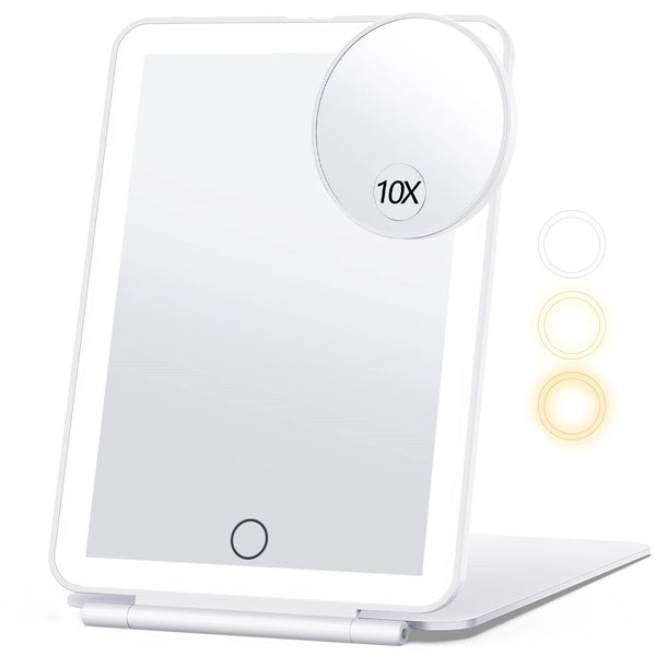 Travel Makeup Mirror with 10X Magnifying