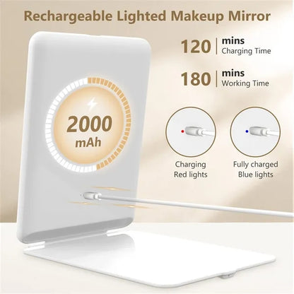 Travel Makeup Mirror with 10X Magnifying