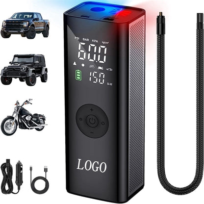 Cordless Tire Inflator Car Air Pump