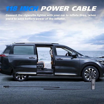 Cordless Tire Inflator Car Air Pump
