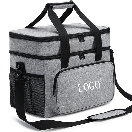 2 Layers Leakproof Insulated Cooler Bag