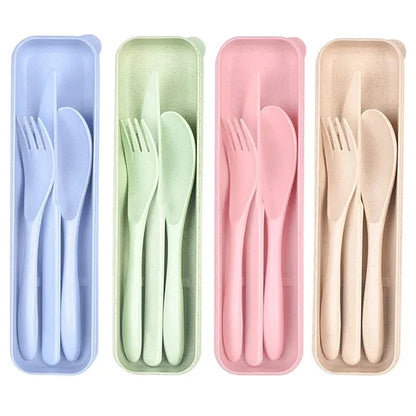 Travel Utensil Set with Case