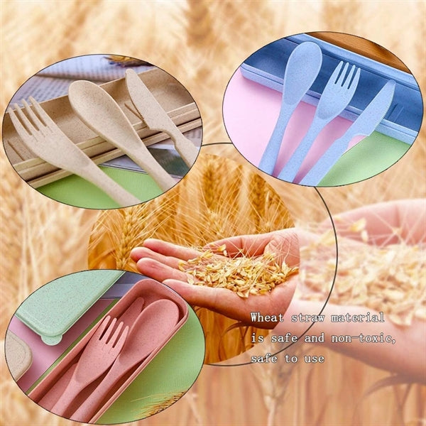 Travel Utensil Set with Case