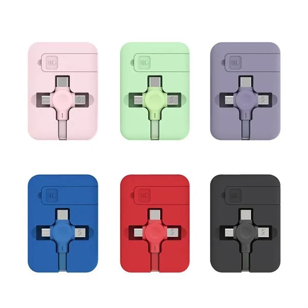 3 in 1 Charging Cable Retractable