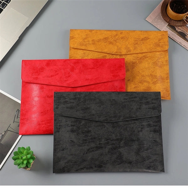 PU Leather A4 Document Holder