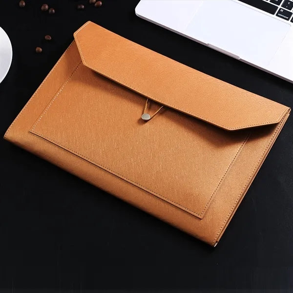 PU Leather A4 File Folder