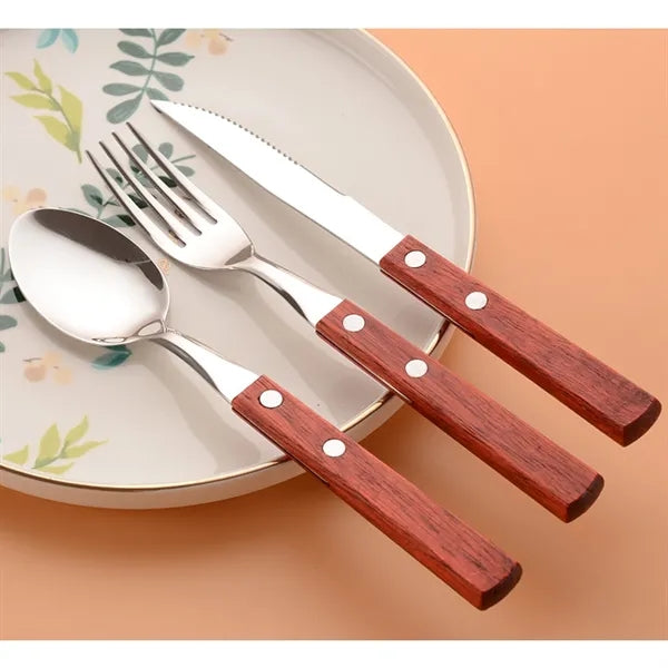 Stainless Steel Travel Utensil with Case