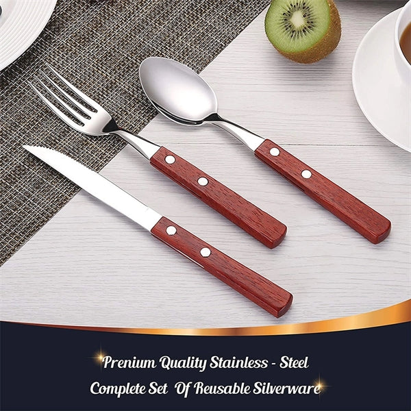 Stainless Steel Travel Utensil with Case