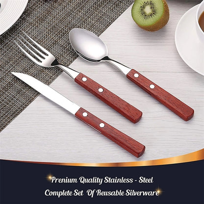 Stainless Steel Travel Utensil with Case