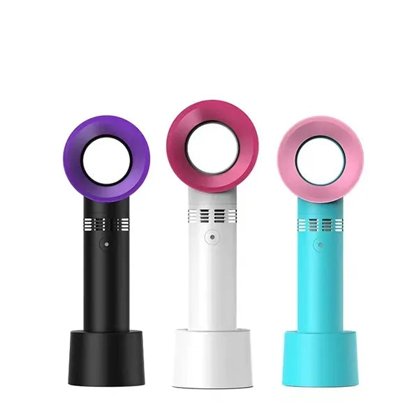 Portable Mini Handheld Leafless Fan