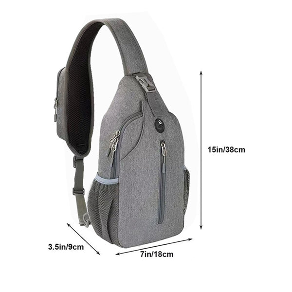 15In Crossbody Waterproof Sling Bag