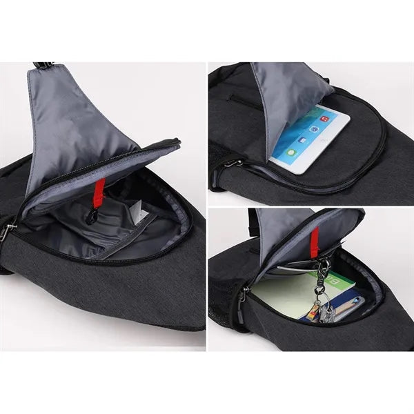 15In Crossbody Waterproof Sling Bag