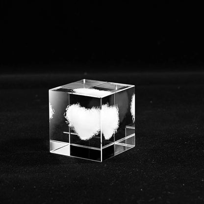 3D Crystal Craft Decorative Paperweight