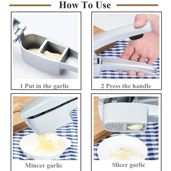 2-in-1 Garlic Press