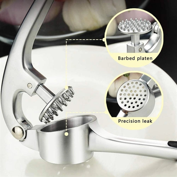 Kitchen Stainless Steel Garlic Press