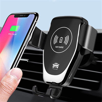 2 In 1 Car Phone Holder Mount Wireless Charger