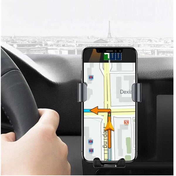 2 In 1 Car Phone Holder Mount Wireless Charger