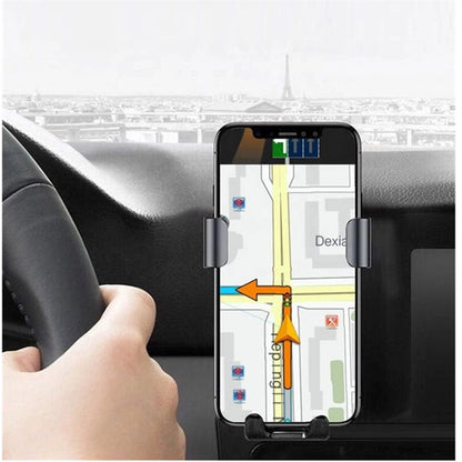 2 In 1 Car Phone Holder Mount Wireless Charger