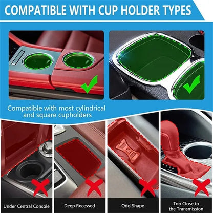 Adjustable Car Cup Holder Expander Adapter