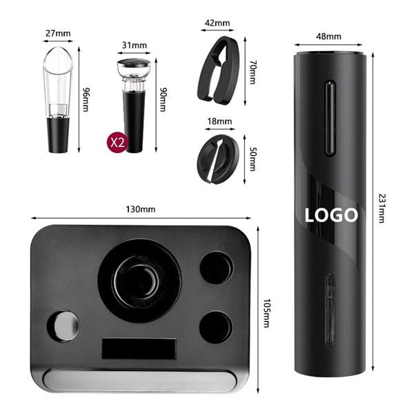 Electric Wine Opener Gift Set