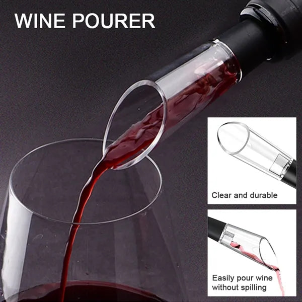 Electric Wine Opener Gift Set