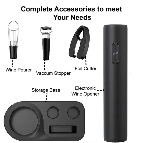 Electric Wine Opener Set