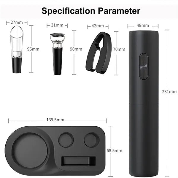 Electric Wine Opener Set