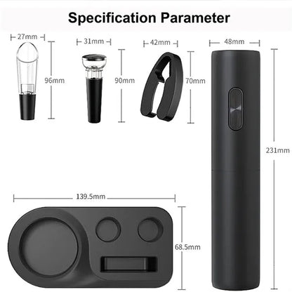 Electric Wine Opener Set