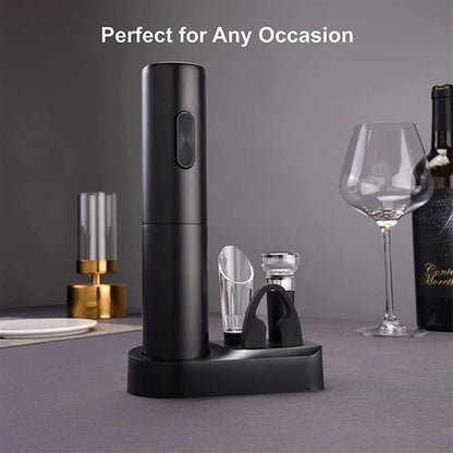 Electric Wine Opener Set