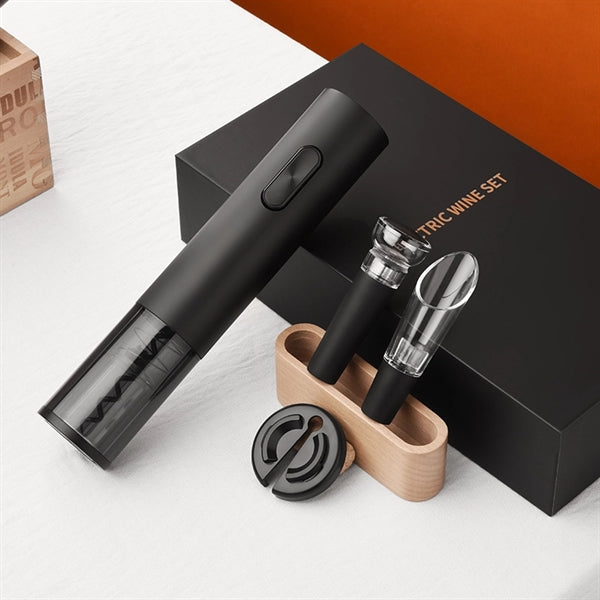 Electric Wine Opener Gift Set