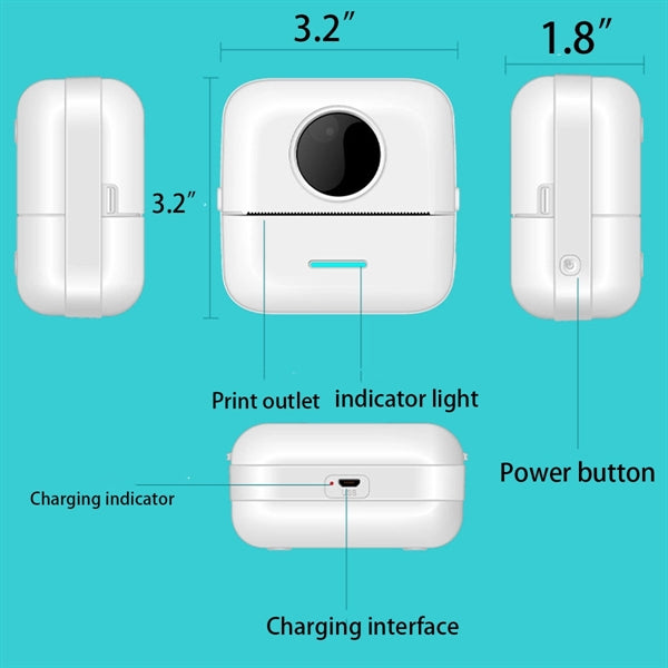Convenient Photo Text Note Printer