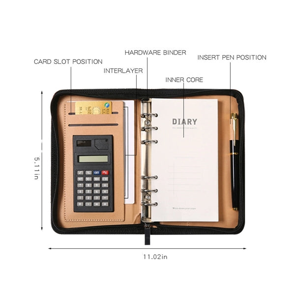 Leather Cash Saver Budget System Wallet