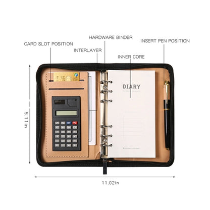 Leather Cash Saver Budget System Wallet