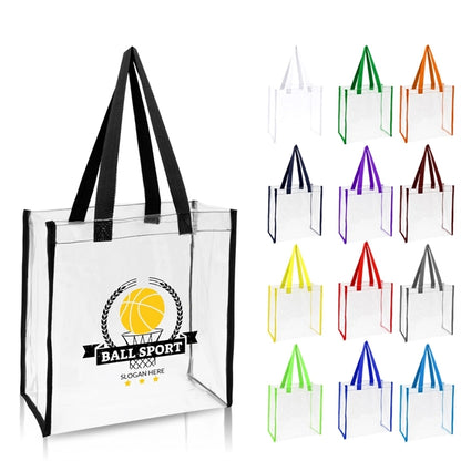Clear Stadium Tote Bag