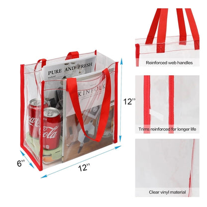 Clear Stadium Tote Bag