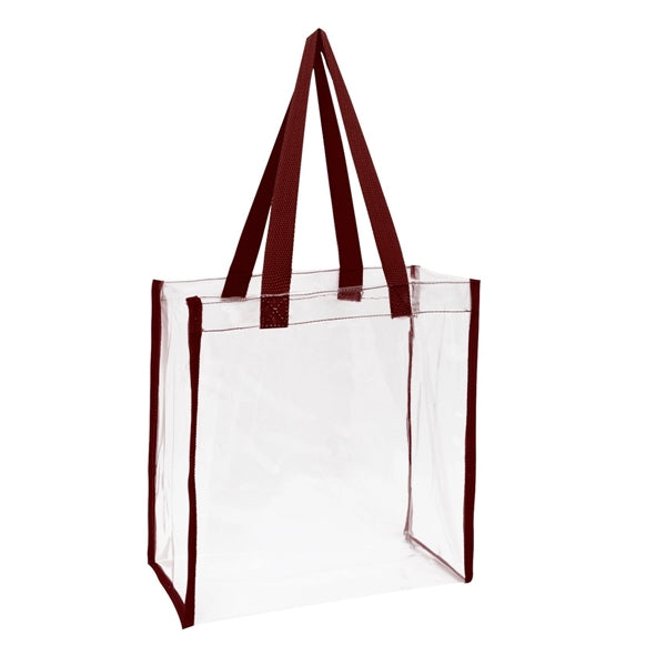 Clear Stadium Tote Bag