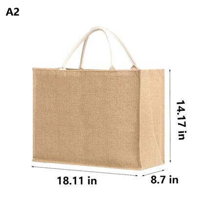 Jute Tote Bag