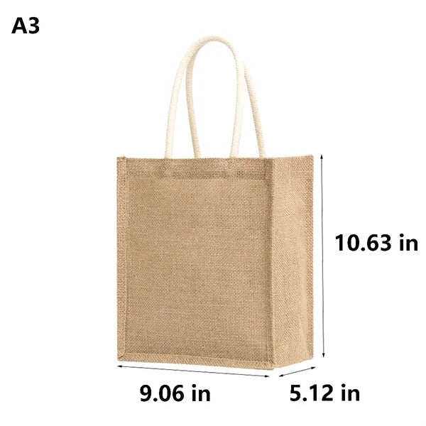 Jute Tote Bag