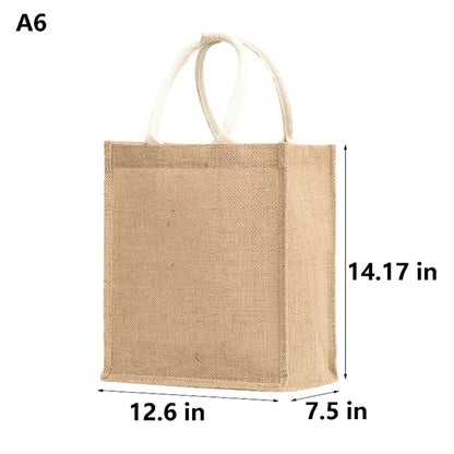 Jute Tote Bag