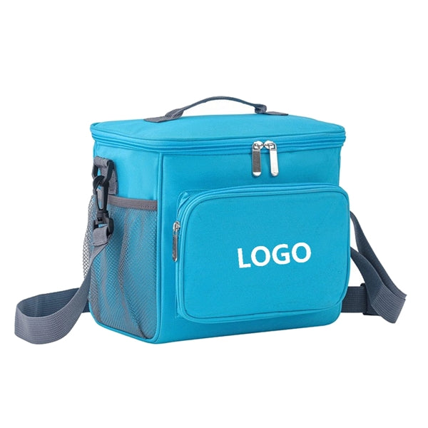 Oxford Cloth Insulated Lunch Tote Bag