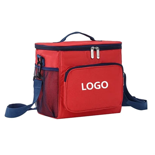 Oxford Cloth Insulated Lunch Tote Bag