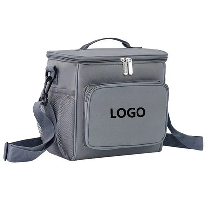 Oxford Cloth Insulated Lunch Tote Bag