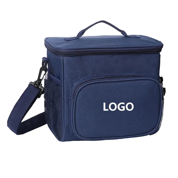 Oxford Cloth Insulated Lunch Tote Bag