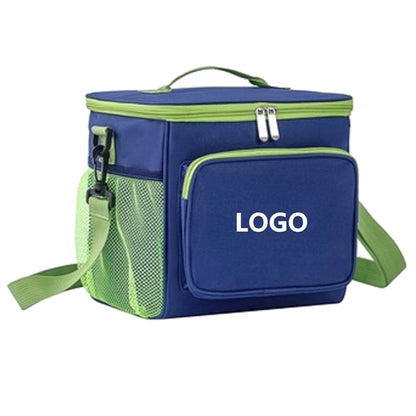 Oxford Cloth Insulated Lunch Tote Bag